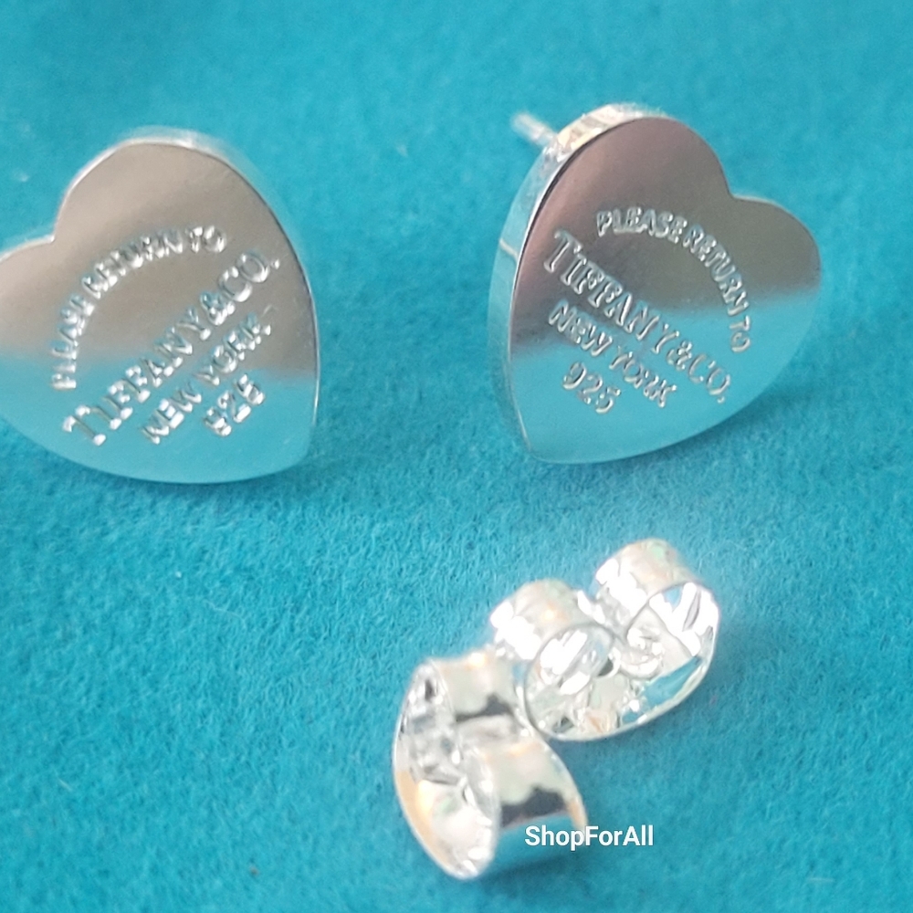 Tiffany and co mini heart earrings - Picture 6 of 14